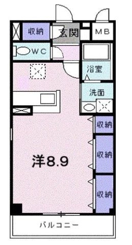 ベハークリッヒハイムⅡの間取り