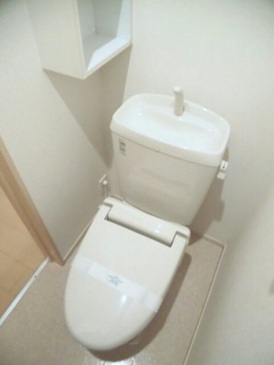 【トイレ】 | フォレストウイング・Ｋ　Ⅱ | 落ち着いた色調のトイレです
