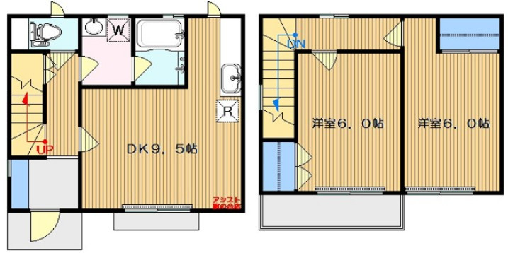 サニーヒル・ヒバリⅠの間取り