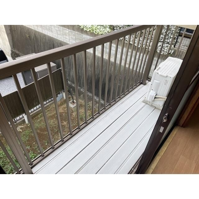 イワマハイツのバルコニー