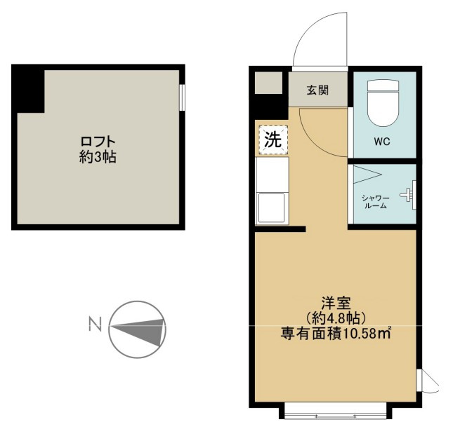 Casa Albaの間取り