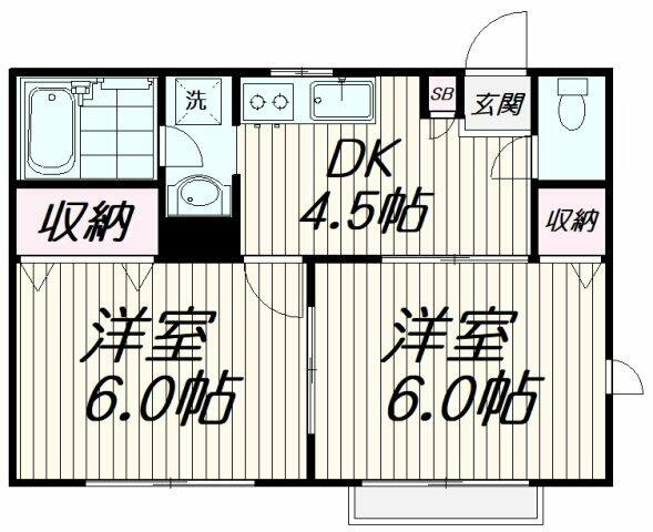 【間取り】 | サンハイム久が原