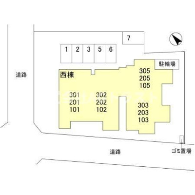 【区画図】 | グリーンスクエア　グラサ　西