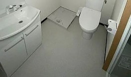 ボヌール北谷の洗面所