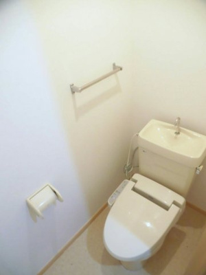 【トイレ】 | エルディムナツメＢ | トイレもきれいです