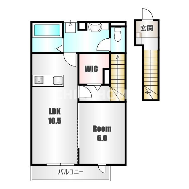 Σresidence歌川町　A棟の間取り|当社、チルホームのHPもご覧ください(^^)/物件情報多数♪