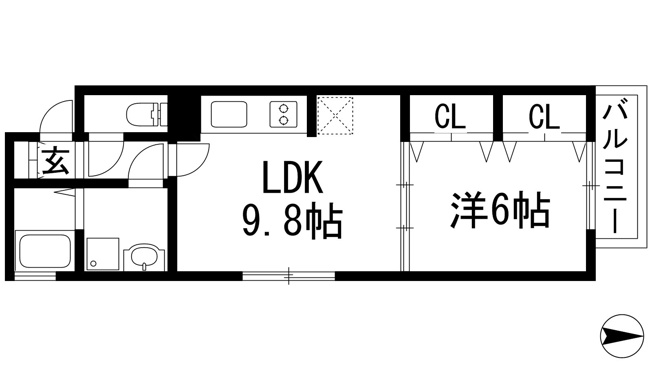 【間取り】 | ウィルモア宝塚