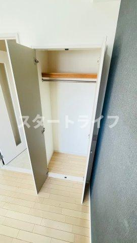 大阪市東淀川区東中島６丁目の賃貸マンションの収納