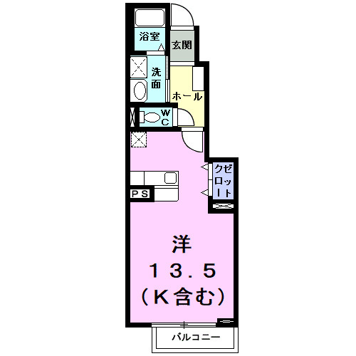 フル－ルＳの間取り