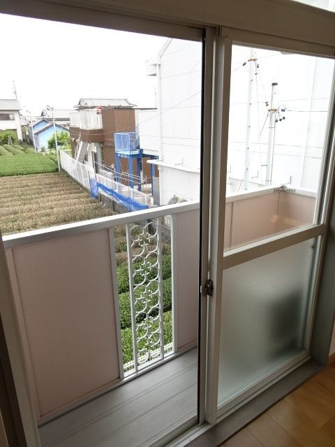 ハイツパークサイドⅡのバルコニー
