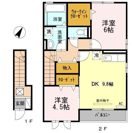 【間取り】 | ウィット芦原