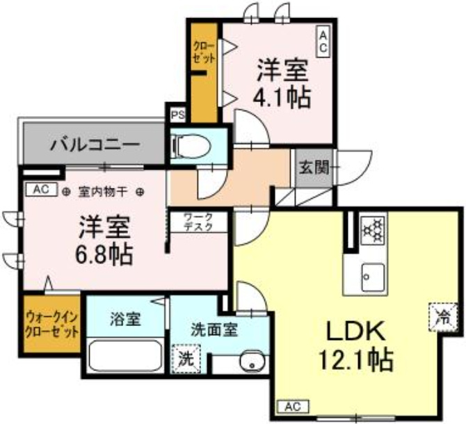 リュミエールの間取り