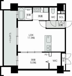 【間取り】 | ラフィーネ博多南