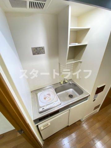 大阪市淀川区西中島１丁目の賃貸マンションのキッチン