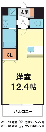 【間取り】 | ベーネ南草津