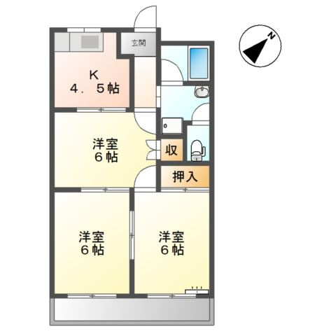 【間取り】 | リバティハイツ