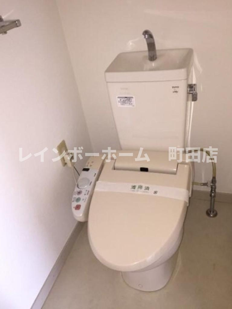 サニークレスト百合ヶ丘※初期費用分割後払いサービス利用可能物件のトイレ