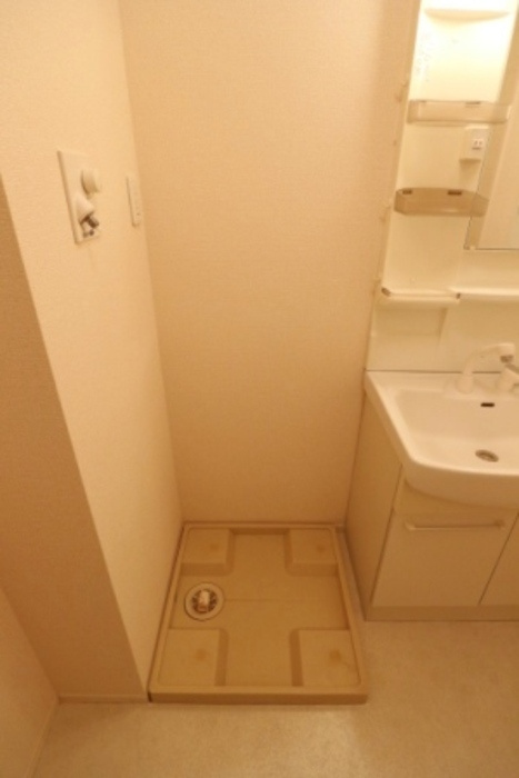 ラフォーレ上ノ台Ｃのその他共用部分|室内洗濯機置き場です