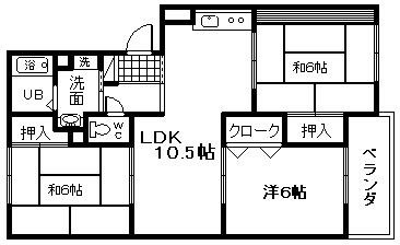 【間取り】 | カーサ阪和