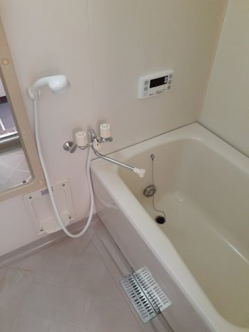 クレストタウンＢの浴室|ゆったり過ごせるお風呂です
