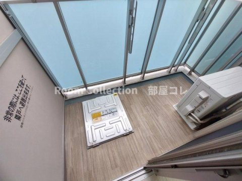 デュオフラッツ鶴舞のバルコニー