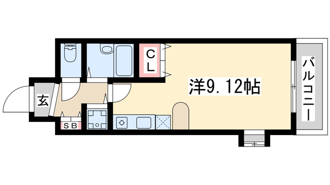 【間取り】 | ビスタ江坂南