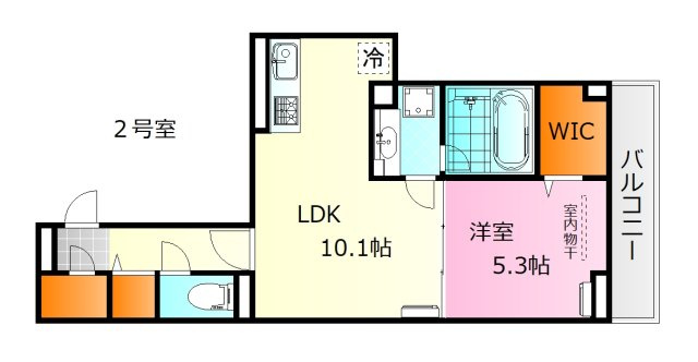 【間取り】 | Colermo舟入南