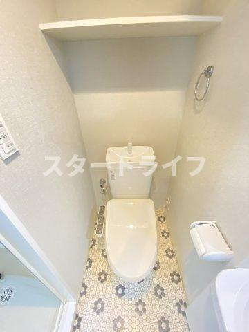 大阪市淀川区十三元今里１丁目の賃貸マンションのトイレ