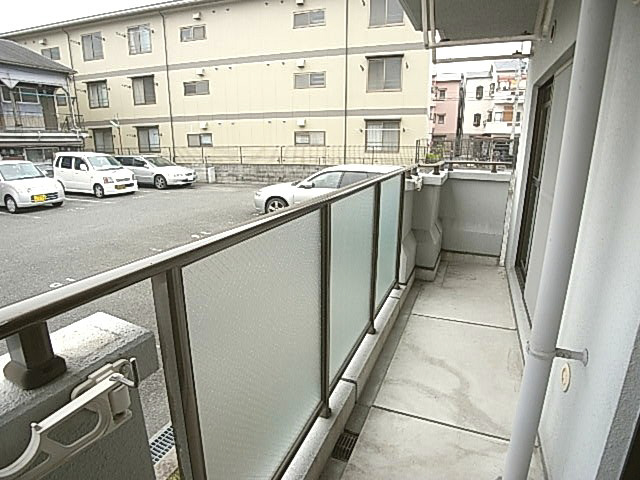 リーベルハイム沼田のバルコニー