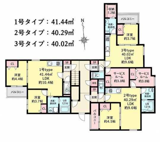 【間取り】 | D porta Damrey