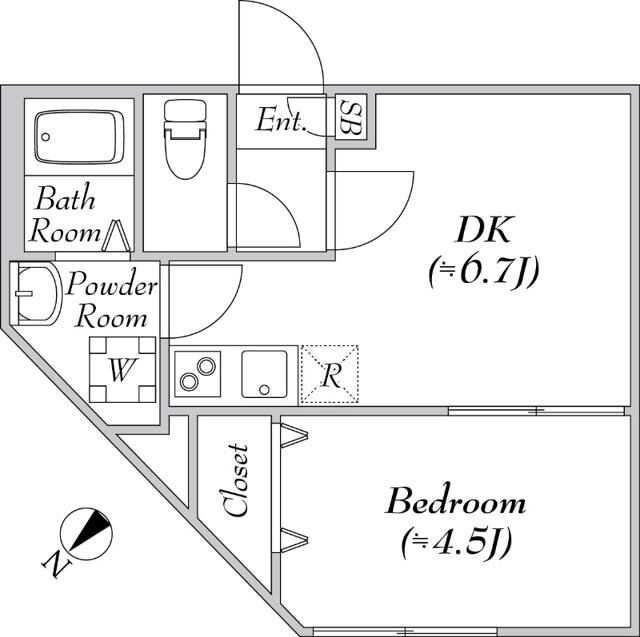 ＩＬ　ＭＥＺＺＯ　ＤＩ　ＴＯＫＹＯの間取り