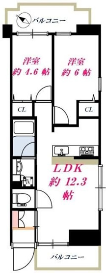 【間取り】 | ミオ中目黒