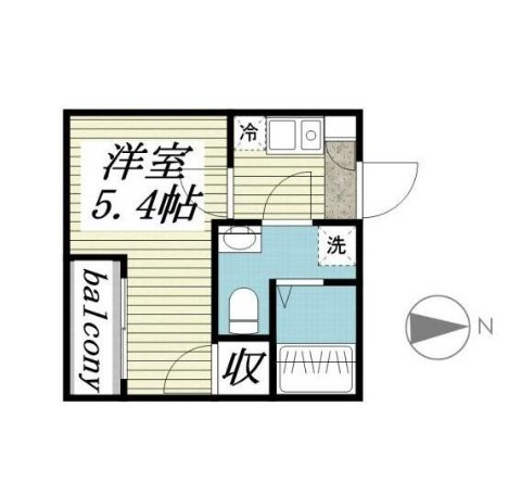 Liberta高砂の間取り