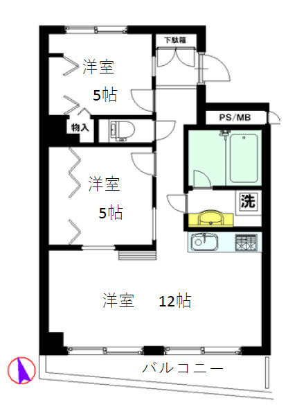 ハイホーム本陣の間取り