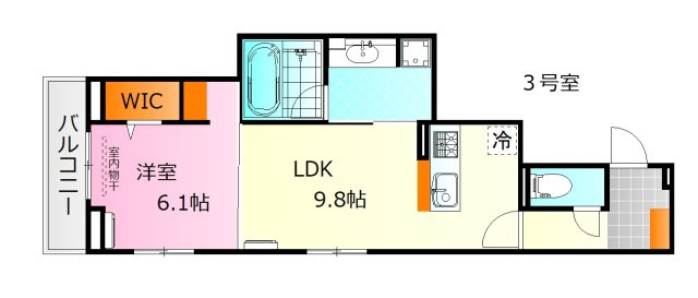 【間取り】 | Colermo舟入南