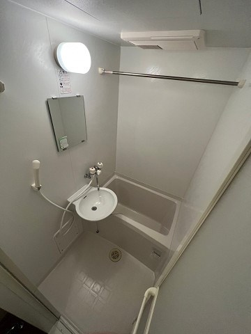 尼崎市田能３丁目のアパートの浴室|ゆったり過ごせるお風呂です