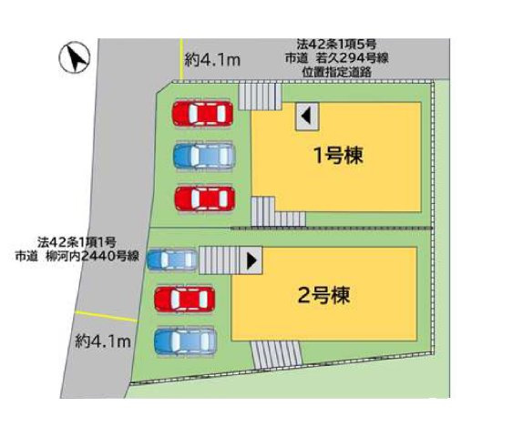 福岡市南区皿山2丁目第2-2棟（2号棟）の間取り