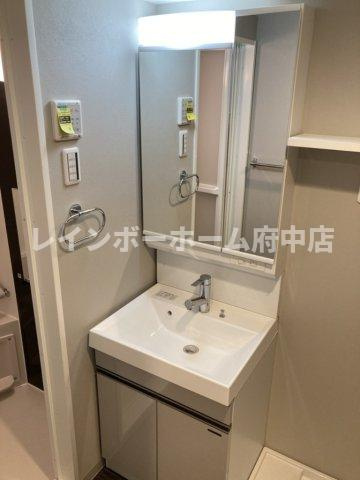 アイル　プレミアム東京府中の独立洗面台