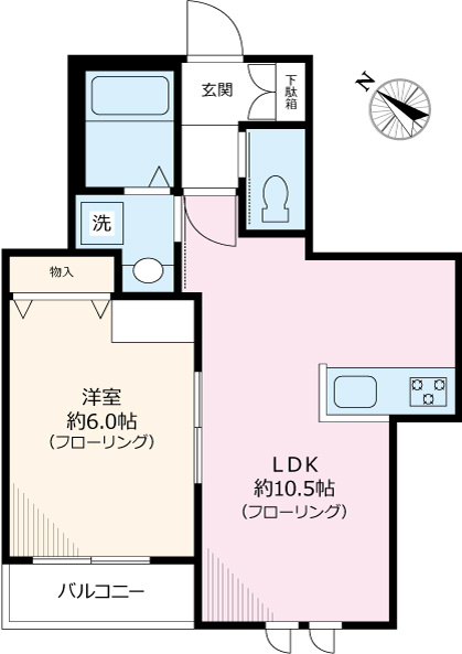 モンエトワールの間取り