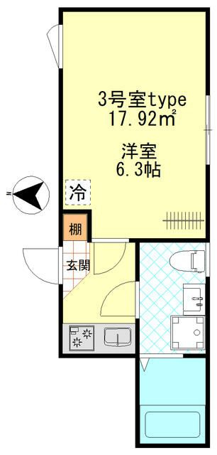 ベルフラッツ東武練馬の間取り