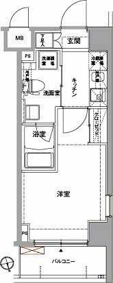 ＦＯＲＴＩＳ♯００４の間取り