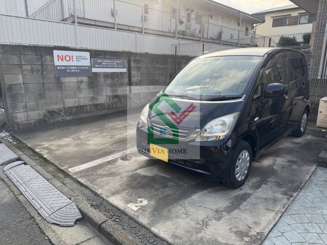 バリローチェの駐車場