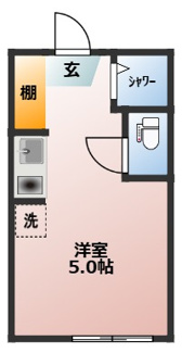【間取り】 | West  Valley Waseda