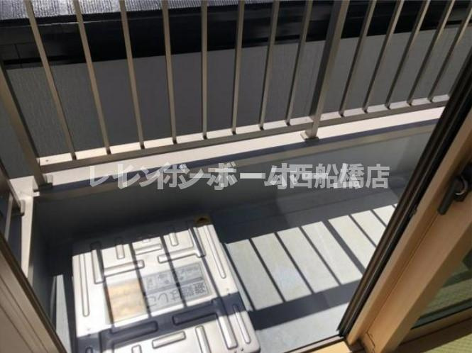 アットリラ行徳のバルコニー