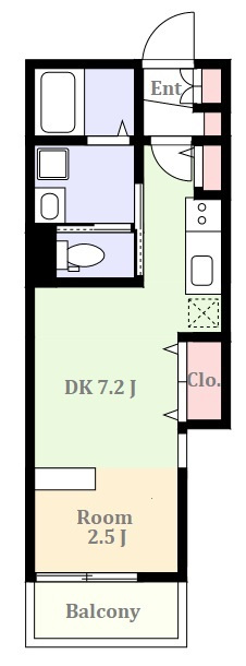 My Style vintage 奥沢壱番館の間取り