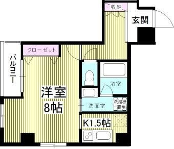 ライツェント石島の間取り