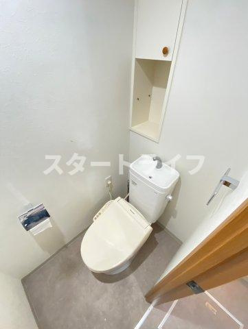大阪市淀川区宮原１丁目の賃貸マンションのトイレ