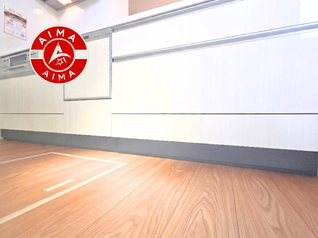 福岡市東区美和台5丁目第11-2棟（2号棟）の内観：施工例|キッチン。グリル・食器洗い乾燥機・浄水器も完備。
