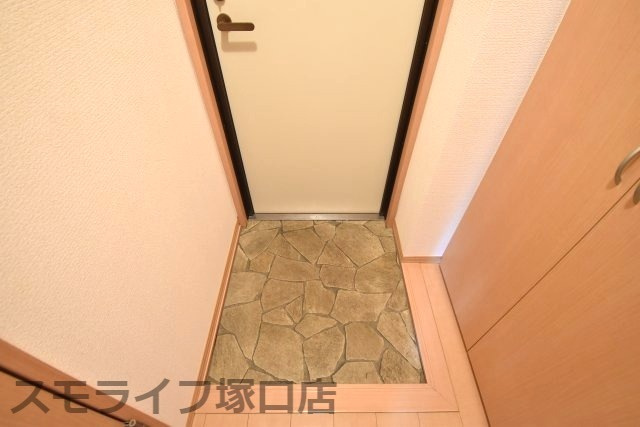 ヴァンソレイユの玄関