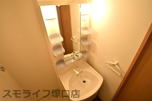 ヴァンソレイユの独立洗面台